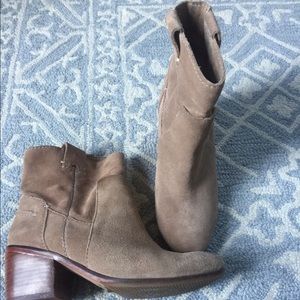 Vince Camuto suede booties